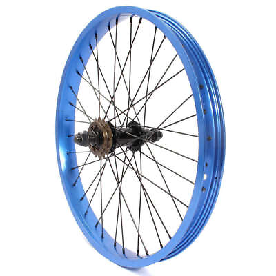 #ad BMX Rear 20 Inches Blue 36 Hole 0 9 16in KHE 7005 Aluminium Anodised 16 Teeth $45.23