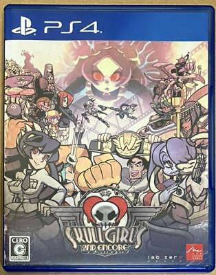 #ad PS4 Skull Girls 2nd Encore Playstation 4 Japanese Used Japan Import $42.33