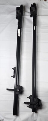 #ad 2 Thule 526 Circuit Fork Mounted Bike Carrier Roof Rack Great Condition No Keys $259.99