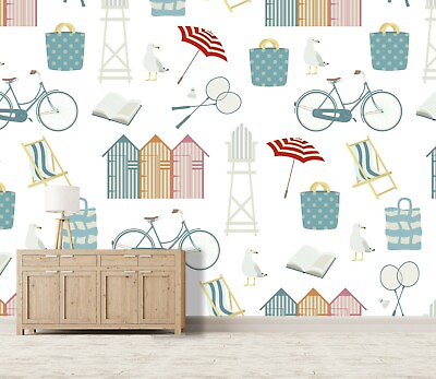 #ad 3D Bicycle 2037NA Wallpaper Wall Murals Wall Paper Wall Print Decal Mural Fay $39.99