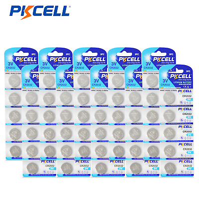 #ad 50PCS 2032 Battery 3V 2032 CR2032 Button Coin Batteries for LED Lights Toys US $14.99