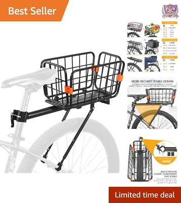 #ad Sturdy and Durable Rear Bike Rack Multifunctional 29 inches 1.8 kilograms $97.97