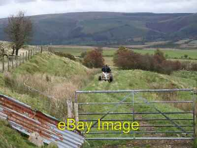 #ad Photo 6x4 Doing the rounds Camnant SO0956 Farmer on his quad bike riding c2008 GBP 2.00