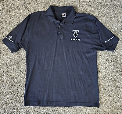 #ad Trek Bontrager Gary Fisher Polo Shirt $25.00