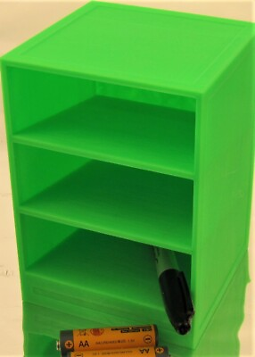 #ad Desk Organizer Desktop Pen Holder Mini Rack Storage Inclined Shelf Colorful New $14.16