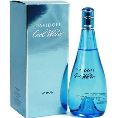 #ad #ad COOL WATER by Davidoff Perfume 3.3 3.4 oz EDT For Women New in Box $23.90