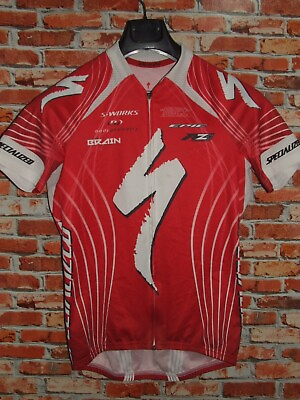#ad Specialized Bike Cycling Jersey Shirt Maillot Cyclism Size M Medium $25.69