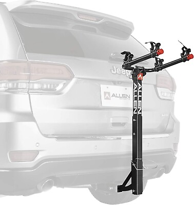 #ad 2 Bike Bicycle Carrier Hitch Rack for 1 1 4 in and 2 in Hitch Trunk SUV Mount $109.70