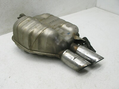 #ad 12 17 AUDI 8T A5 QUATTRO FULL REAR LEFT SECTION EXHAUST PIPE MUFFLER OEM 040522C $164.94