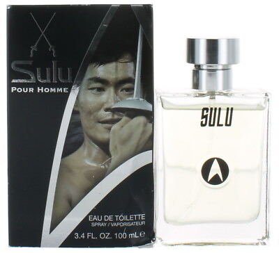 Sulu by Star Trek for Men EDT Cologne Spray 3.4 oz. Shopworn NEW $14.57