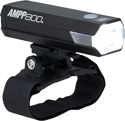#ad CATEYE AMPP USB Rechargeable Bike Headlight with Helmet Mount $99.99