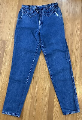 #ad Vintage Rocky Mountain Denim High Rise Bareback Cowgirl Womens Jeans Size 17 18 $49.99