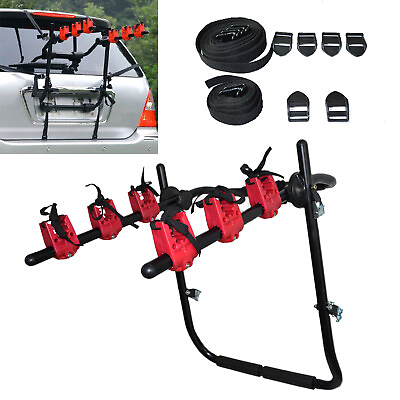 3 Bike Trunk Mount Rack Bicycle Carrier Rack 20kg for Car SUV Sedans Hatchback $32.00
