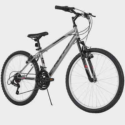 Huffy 24quot; Rock Creek Boys Mountain Bike for Men Padded Saddle Durable Stitching $125.99