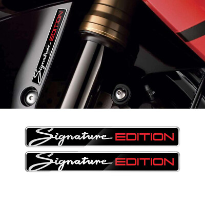Signature EDITION Stickers 2x Emblem Badge Sticker for Car Bike Truck Motorcycle $6.99