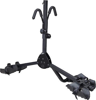 #ad Bicycle Racks All Star Tray Style Hitch Rack Mount 2 Bikes Black $253.99