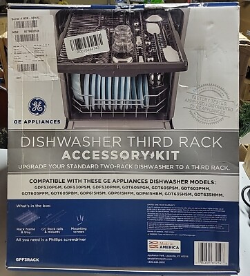 Ge AppliancesGPF3RACK Dishwasher Third Rack Accessory Kit $49.99
