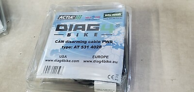 DIAG4 BIKE SERIAL DIAGNOSTIC SYSTEM CAN DISARM CABLE PART# AT 531 4028 $66.57