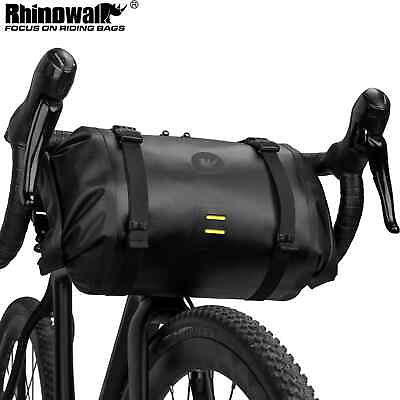 #ad #ad Bicycle Bag Handlebar Bag Waterproof Front Tube Cycling Bag MTB Multifunction $85.45