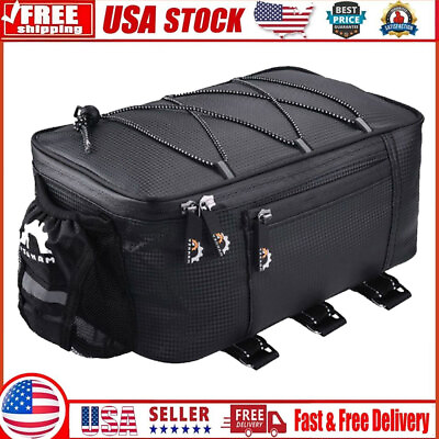 #ad Waterproof Bicycle Rear Rack Seat Bag Bike Cycling Storage Pouch Trunk Pannier $14.59
