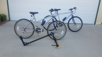 #ad Matching Men#x27;s Woman#x27;s Bicycles Plus Carrier $300 $250.00