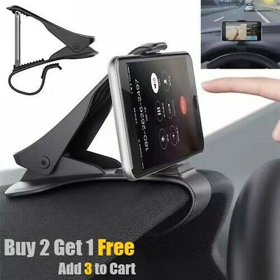 Universal Car Dashboard Mount Holder Stand Clamp Cradle Clip for Cell Phone GPS $5.95