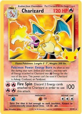 Pokemon Celebrations 25th Anniversary set Cards Choose Your Card Charizard $5.00