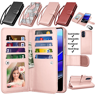 For Motorola Moto G Power G Pure G Stylus G 5G 2022 Leather Wallet Stand Case $5.99