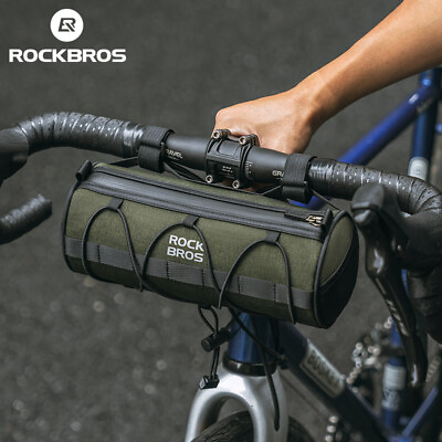 #ad #ad ROCKBROS Bike Handlebar Bag 2L Front Tube Bag Multifunctional Portable Bag $17.38