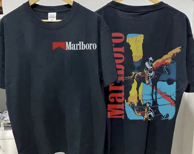 #ad #ad Vintage Marlboro 80s Marlboro Cowboy tshirt $19.99