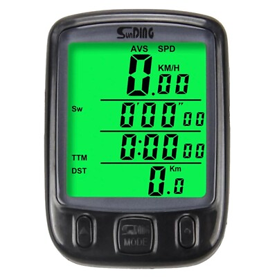 #ad Compact and Lightweight Bicycle Speedometer for Various Types of Bikes $12.68