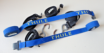 #ad FOR Vintage THULE Bike Rack : 6 Used Straps PARTS LOT $22.00