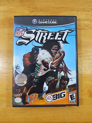 #ad NFL Street Nintendo GameCube 2004 Complete Tested And Works Gc $24.99