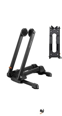 #ad ROCKBROS Foldable Bike Stand Floor Alloy Bicyle Stand Folding Indoor Parking... $27.95