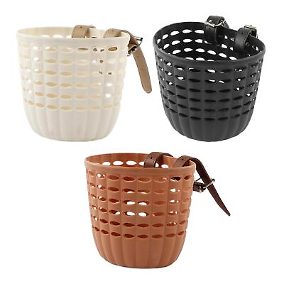 #ad Kids Bike Basket Handwoven Durable Tricycle Basket for Boys Toddlers Girls $11.90