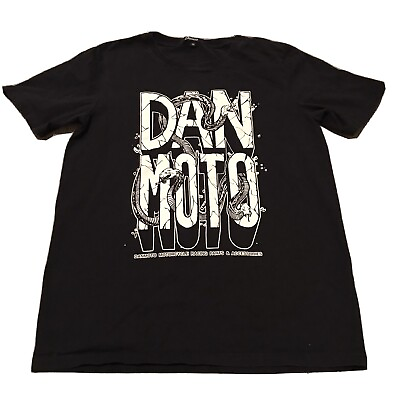 #ad Danmoto T Shirt Men’s Size Medium Black $8.99