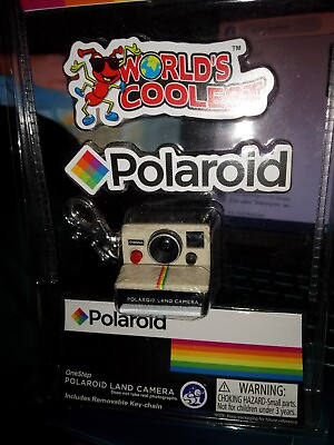 #ad #ad World#x27;s Coolest Polaroid Land Camera #513 Keychain New In Package $18.00
