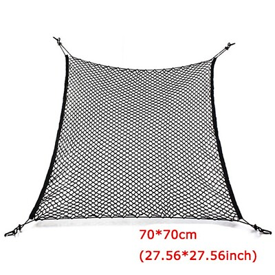 1PC Stretch Elastic Mesh Net Holder for Car Trunk Rear Cargo Net 27.5quot;*27.5quot; New $4.50