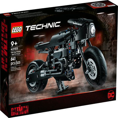 #ad LEGO Technic The Batman Batcycle Set 42155 Building Toy Set New Gift $67.99