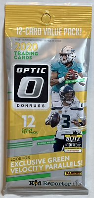 2020 Panini Donruss Optic NFL Football Cello Value Fat Pack Downtown $29.48