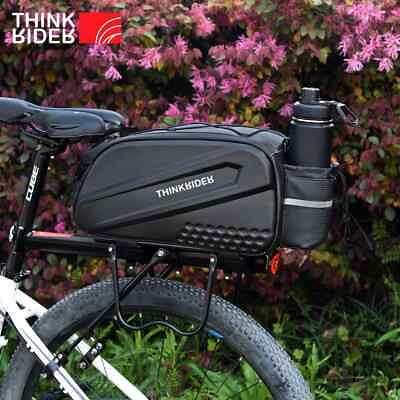 #ad 14L Multifunctional Bicycle Rear Seat Bag Waterproof Bike Rack Trunk Cargo Bag $45.39