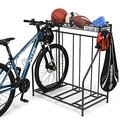 #ad #ad Bike Stand Rack 3 Bicycle Floor Parking Stand Bike Rack for Garage Storage3 $82.06