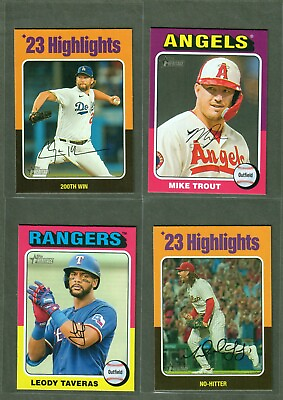 #ad #ad 2024 Topps Heritage Mini Short Print You Pick Complete Your Set SP $9.95