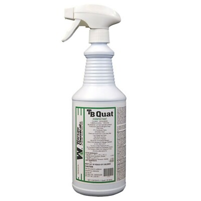 TB Quat Disinfectant 32oz Spray Bottle Disinfect Deodorize and Cleans $9.95