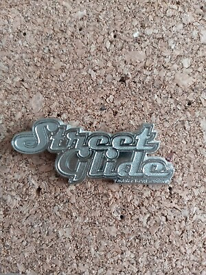 #ad Street Glid Vest Lapel Cap PIN Harley Bike $8.93