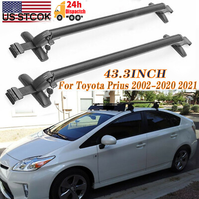 For Toyota Prius 4 Door 2002 2021 Car Roof Rack Cross Bar Top Luggage Carrier US $68.58