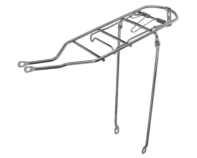 #ad Original Bicycle Steel Chrome Carrier Back Rack Used for Beach Cruiser amp; Fixies $34.99