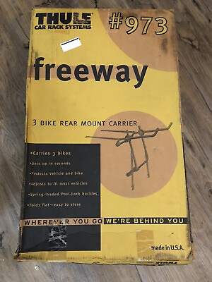 #ad Thule 3 Bike Rack #973 Freeway Made In U.S.A $99.99