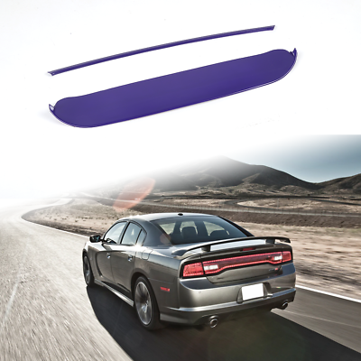 #ad Car Hood Center Grille Scoop Cover Trim For Dodge Charger 15 Purple Accessories $27.99