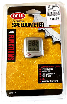 #ad #ad Cycle Speedometer by Bell *New Sealed Package *Bicycles wheel size 20 27quot; $4.28